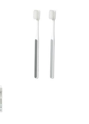 Ultra-Soft Toothbrushes with Fine Dense Bristles (2 pcs)