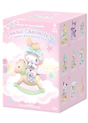 Sanrio Characters Childlike Heart Rocking Horse Series Figure Model