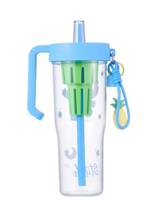 Disney Stitch Dinner Party Collection Pineapple Plastic Bottle 1250mL (Stitch)