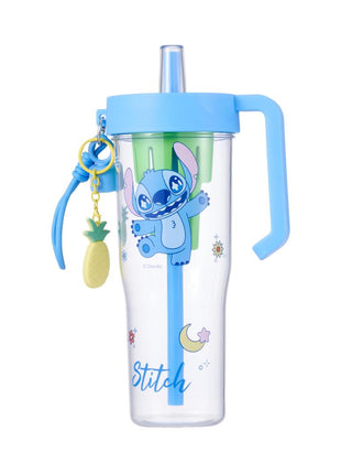 Disney Stitch Dinner Party Collection Pineapple Plastic Bottle 1250mL (Stitch)