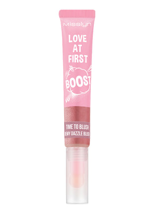 Misslyn LOVE AT FIRST BOOST  Dewy Dazzle Blush 10ml , 02 boost 
vibes