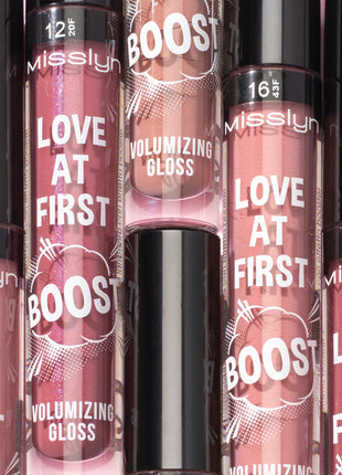 Misslyn Love At First Boost Volumizing Gloss 3.5 ml , 12 kaboom!