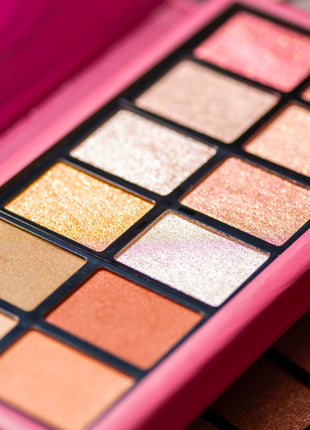 Misslyn DESERT NIGHT METALLIC EYESHADOW PALETTE 12*0.7g , 2 FLAMING EYES