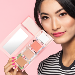 Misslyn TRAVEL KIT ALL IN ONE TEINT PALETTE 4*4g , 1 GLOBETROTTER