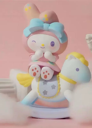 Sanrio Characters Childlike Heart Rocking Horse Series Figure Model