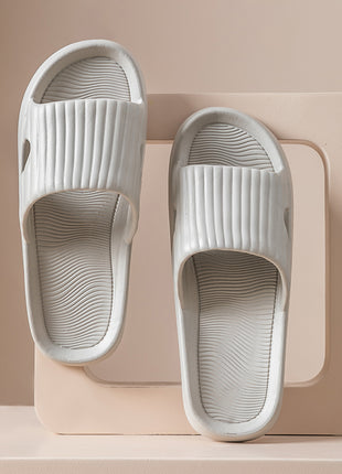 Striped comfort men's home drag grey 43-44 sizes