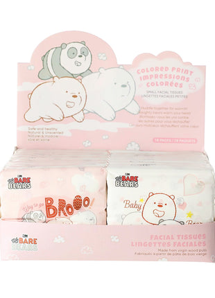 We Bare Bears Collection 4.0 Fragrance-free Facial Tissues with Prints (Heart)