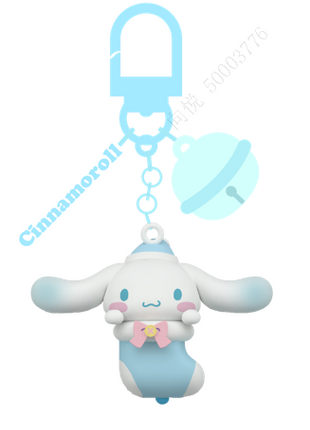 Sanrio characters Winter Series LED Light-up Keychain(Cinnamoroll)