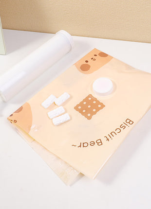 Vacuum compression bag 2pcs 80*100 (including all-plastic hand pump)