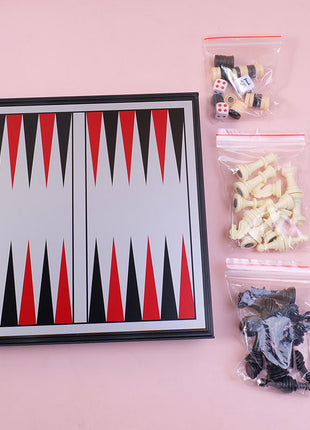 2-in-1 flying chess snake chess with magnetic 5129