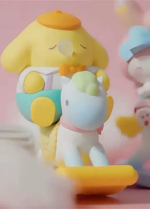 Sanrio Characters Childlike Heart Rocking Horse Series Figure Model