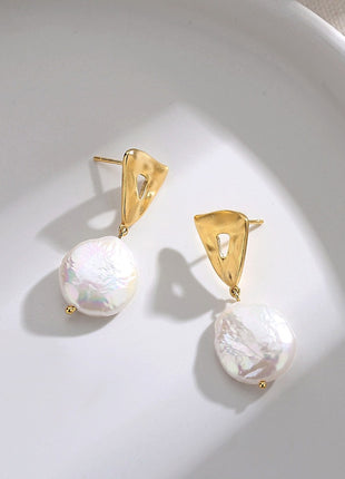 Heteromorphic Baroque Pearl Earrings E0609