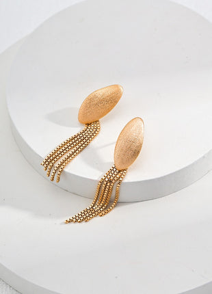 Sterling silver simple earrings E01193-2