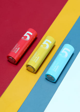 AA Alkaline Battery 8 Pack(Colorful)2