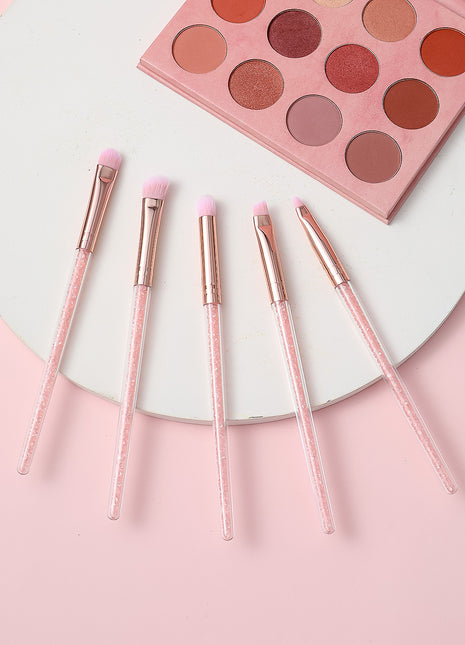 Crystal Makeup Brush (5 Pcs)