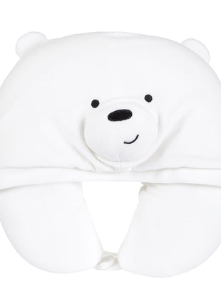 We Bare Bears - U-shaped Pillow with Hood(Ice Bear)