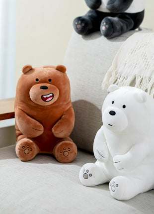 We Bare Bears-Lovely Sitting Plush Toy (Ice Bear)