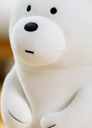 We Bare Bears-Lovely Sitting Plush Toy (Ice Bear)