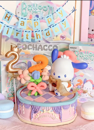 Pochacco Balloon Party Collection Surprise Box Figure