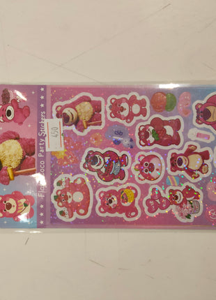 黄油小熊咕卡贴