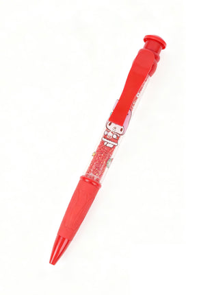 Sanrio characters Christmas Collection Big Ballpoint Pen (1.0mm, Black) (My Melody)PDQ
