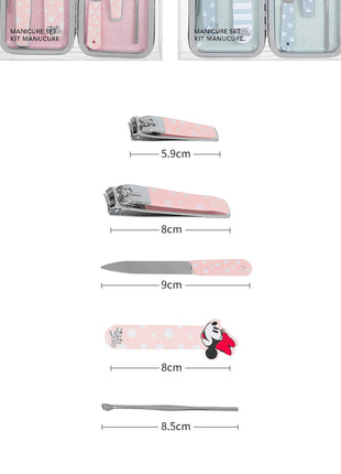 Mickey Mouse Collection Cartoon Manicure Set (5PCS)