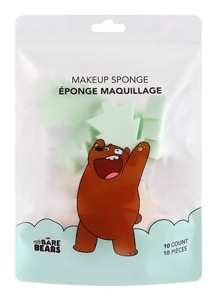 We Bare Bears Makeup Sponge (10 Count)