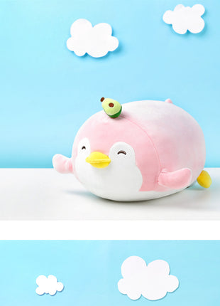 Lying Penguin Plush Toy(Avocado)