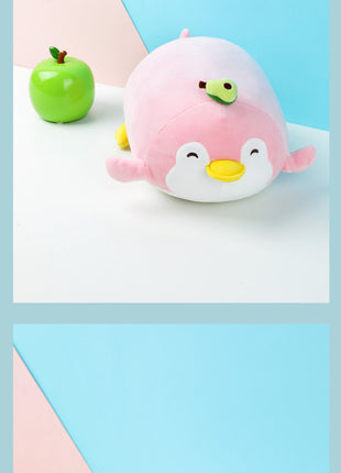 Lying Penguin Plush Toy(Avocado)