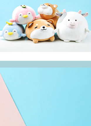 Lying Penguin Plush Toy(Banana)