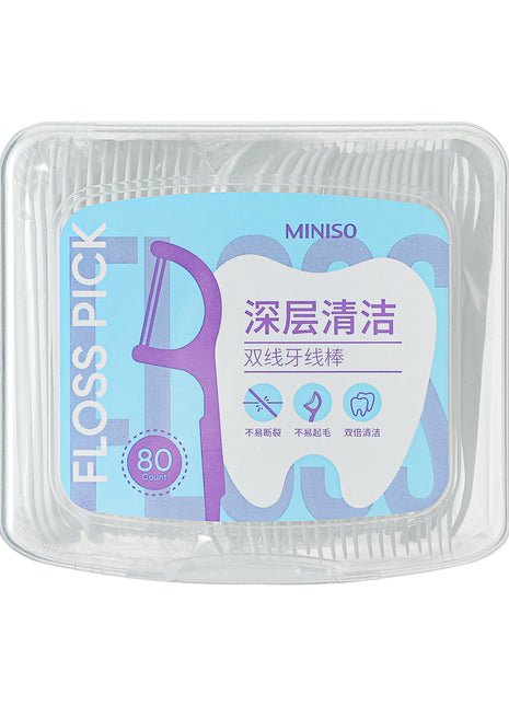 Two Line Dental Flossers (80 pcs)