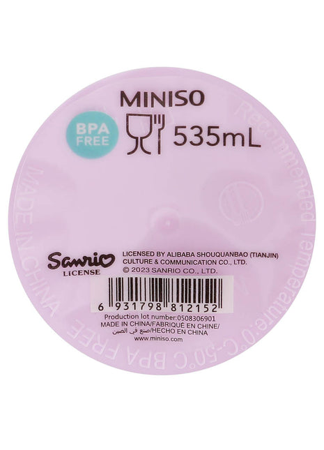 Sanrio Characters Portable Water Bottle (535mL)(Purple)