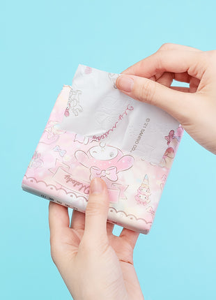 MINISO Sanrio Characters Printed Facial Tissues (Fantasy Land, Pocket Pack, 40 Sheets)