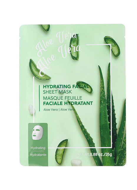 Hydrating Facial Sheet Mask(Aloe Vera)