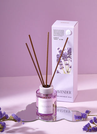 The Language of Flowers Series Reed Diffuser(French Lavender, 100mL)
