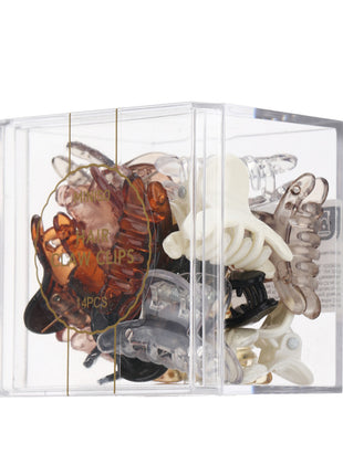 Cute Mini Hair Claw Clip (14 pcs)