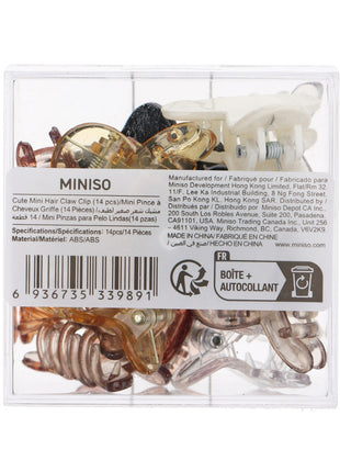 Cute Mini Hair Claw Clip (14 pcs)