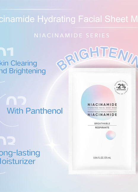 Niacinamide Hydrating Facial Sheet Mask
