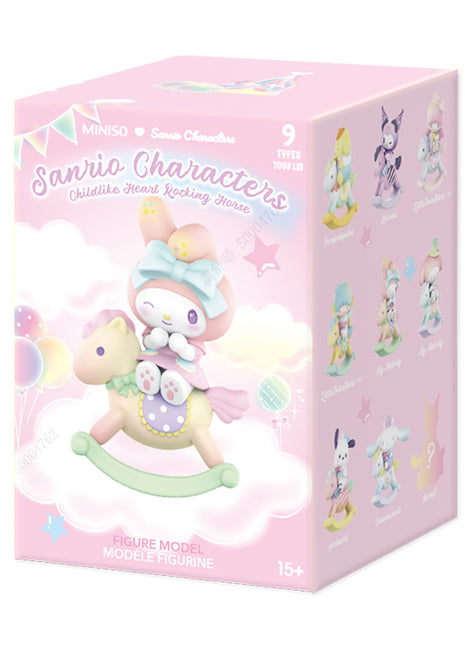 Sanrio Characters Childlike Heart Rocking Horse Series Figure Model