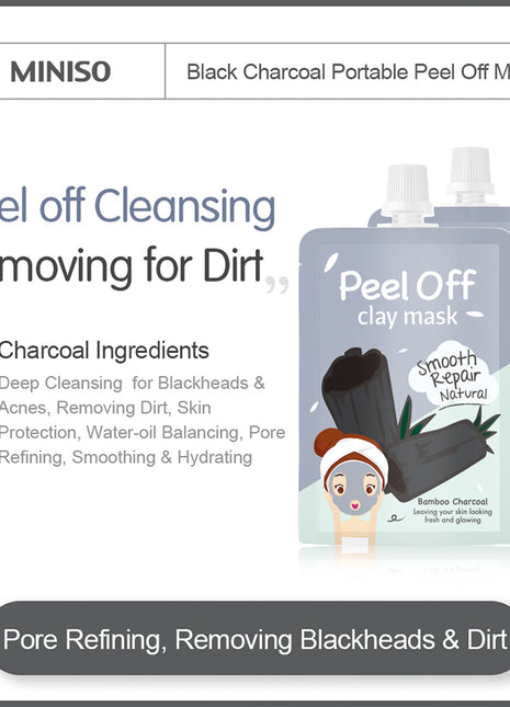 Black Charcoal Portable Peel Off Mask