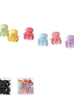 Mini Hair Claw Clip (12 pcs)
