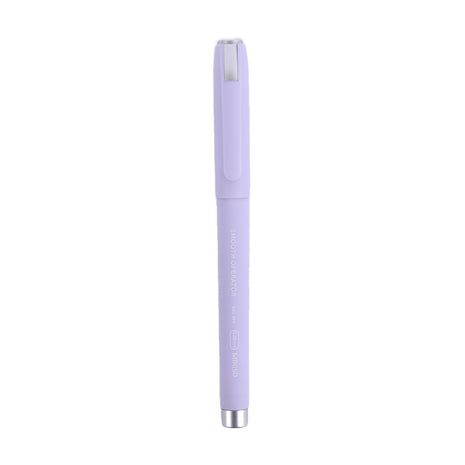 Thick Barrel Gel Pen (0.38mm, Black Ink)(Purple Barrel)