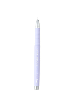 Thick Barrel Gel Pen (0.38mm, Black Ink)(Purple Barrel)