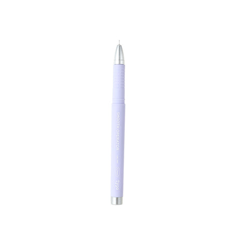 Thick Barrel Gel Pen (0.38mm, Black Ink)(Purple Barrel)