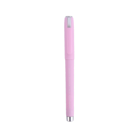Thick Barrel Gel Pen (0.38mm, Black Ink)(Pink Barrel)