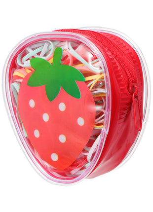 Disposable Hair Ties in Fruit Storage Bag (200 pcs)