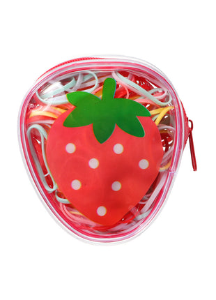 Disposable Hair Ties in Fruit Storage Bag (200 pcs)