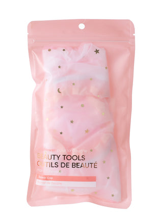 Sparkling Star Series Double-Layer Shower Cap