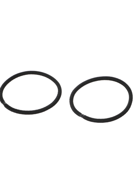 Black Hair Ties (30 pcs, 3mm)