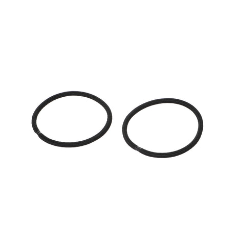 Black Hair Ties (30 pcs, 3mm)